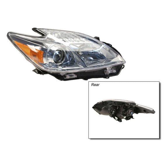TYC SAE/DOT Approved Headlight Assembly Fits 2015 Toyota Prius