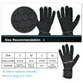 thumbnail image 7 of Cheers US Water Gloves, 3mm Neoprene Five Finger Warm Wetsuit Winter Gloves for Scuba Diving Snorkeling Paddling Surfing Kayaking Canoeing Spearfishing Skiing, 7 of 7