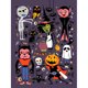 thumbnail image 2 of Cuadros Decorativos Pintura de diamante redondo completo Kits de mosaico de Halloween 5D Ehuebsd bricolaje ilustraciones Festival Kits de mosaico de resina dibujo de imagen arte de diamantes de im, 2 of 9