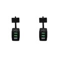 thumbnail image 3 of Tholdsy de coche USB Dual de 12-24V, 5V, 3,1a, reemplazo Universal de de teléfono móvil para coche, motocicleta, coche eléctrico, tipo 3 2piezas, 3 of 5