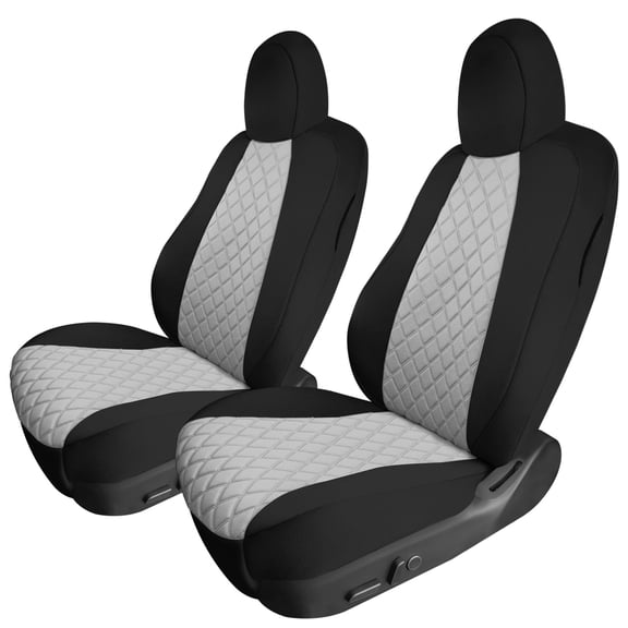 FH Group for 2020-2025 Tesla Model Y Waterproof Neoprene Custom Fit Made Car Seat Covers Full Set