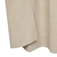 thumbnail image 6 of Better Homes & Gardens Textured Solid Chenille Light Filtering Single Curtain Panel, Beige, 50"W x 63"L, 6 of 9