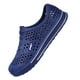thumbnail image 4 of Zuecos clásicos de moda para hombre, antideslizantes, versátiles, estables, para caminar, sandalias de punta cerrada. Azul, 4 of 9