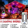 thumbnail image 2 of MesaSe ” LED String Lights For Thanksgiving / Christmas / New Year Twinkle Lights with 8 Modes Memory for Home Tree Yard Room Indoor & Outdoor Decorations”, 2 of 13