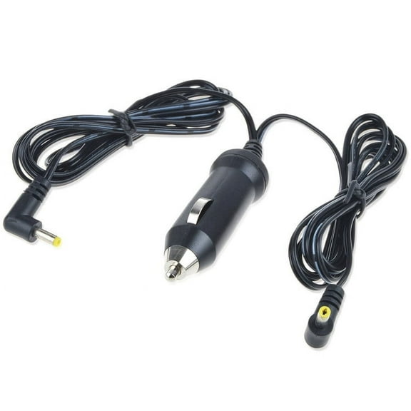 PKPOWER Car Adapter For RCA DRC69705 7" Dual Screen Mobile DVD Charger Power Supply Cord