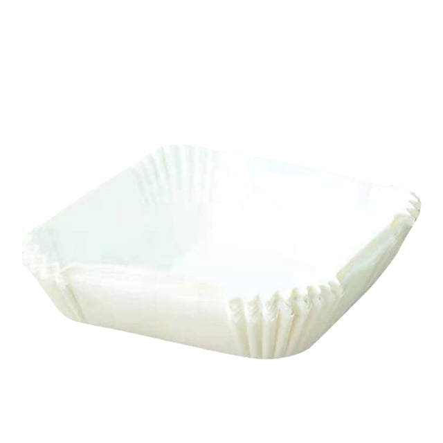 10pc 2025 Patterned Air Fryer Liners - Disposable Non-Stick Food Grade Parchment, Oil-Absorbent Pan Papers for Easy Cleanup