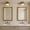 Brushed Brass#5, variant on Bedroom Lights, 2-Light 14-in Dark Bronze Flush Mount, Antique Bronze Bedroom Lighting Fixtures,Steel Bedroom Lamps, Lighting Bedroom Lighting 2-Light 14-in Dark Bronze Flush Mount
