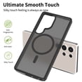 thumbnail image 3 of ELEHOLD Case for Samsung Galaxy S25 Ultra, Shockproof Magnetic Skin-Feel Case,Compatible with Wireless Charging,Pink, 3 of 6