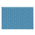 thumbnail image 1 of Nautical Blue Cutting Board, Repetitive Pattern of Different Fish Spices in Outline Style Design, Decorative Tempered Glass Cutting and Serving Board, in 3 Sizes, by Ambesonne, 1 of 2