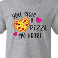 thumbnail image 4 of Inktastic Valentine's Day You Stole a Pizza of My Heart Youth T-Shirt, 4 of 5