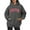 Grey, variant on Bibifish Hoodies For Women Boston City Letter Print Hoodies Long Sleeve Drawstring Hoodies Oversized Fleece Pockets Pullovers