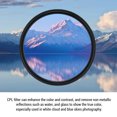 thumbnail image 4 of Camera CPL Filter Circular Polarizer Filter Ultra Slim Multi Coated Optical Glass Circular Polarizing Filter for Camera Lenses with Storage Case, 4 of 7