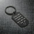 thumbnail image 6 of DESIGNICE Drive Safe Keychain for Boyfriend - Drive Safe Handsome I Need You Here With Me Keyring Birthday Valentine’s Day Gifts for Him Boyfriend Husband Gifts, 6 of 7