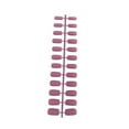thumbnail image 1 of 1 Set Glue on Nails Medium Operation Beauty Tool Length Files Stick Full Cover Wraps Art Decals Artificial Beauty Tool Manicure Kit Decorations 24, 1 of 6