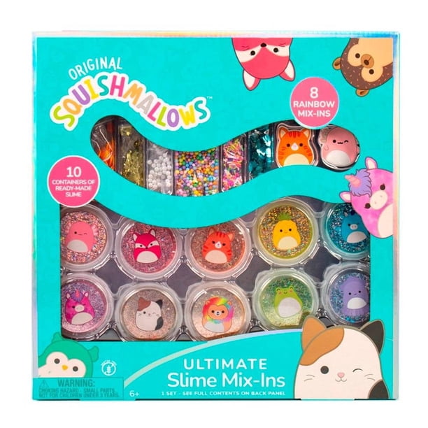 Set de juego Squishmallows paquete slime y accesorios