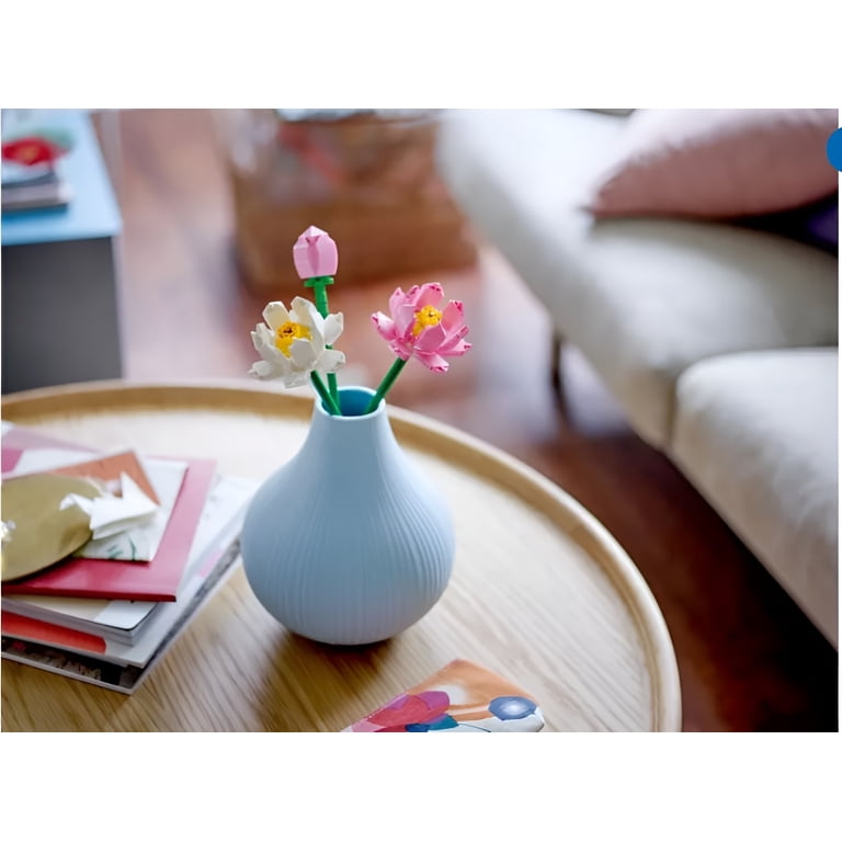 LEGO, 40647 Lotus Flowers Set, 220 Pieces, Vase Display - Walmart.com