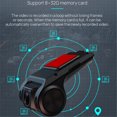 thumbnail image 4 of USB Car DVR Camera Video Recorder, Loop Recording ADAS Drive Assistance Video Recorder, Night Vision Full HD Dash Camera Car Driving Recorder, 4 of 10
