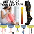 thumbnail image 2 of 8 Pairs Copper Compression Socks for Women & Men Circulation 15-20 mmhg - Better Blood Flow, Swelling, Best Support for Medical, Running, Nursing, 2 of 7