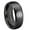 Black Dome Polished, variant on Lost Dharma 8MM Beveled Edge Brush Black 2 Tone Tungsten Men's Ring