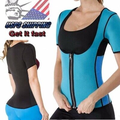 

Hot Sweat Sauna Waist Trainer Cincher Women‘s Slimming Neoprene Body Shaper Vest