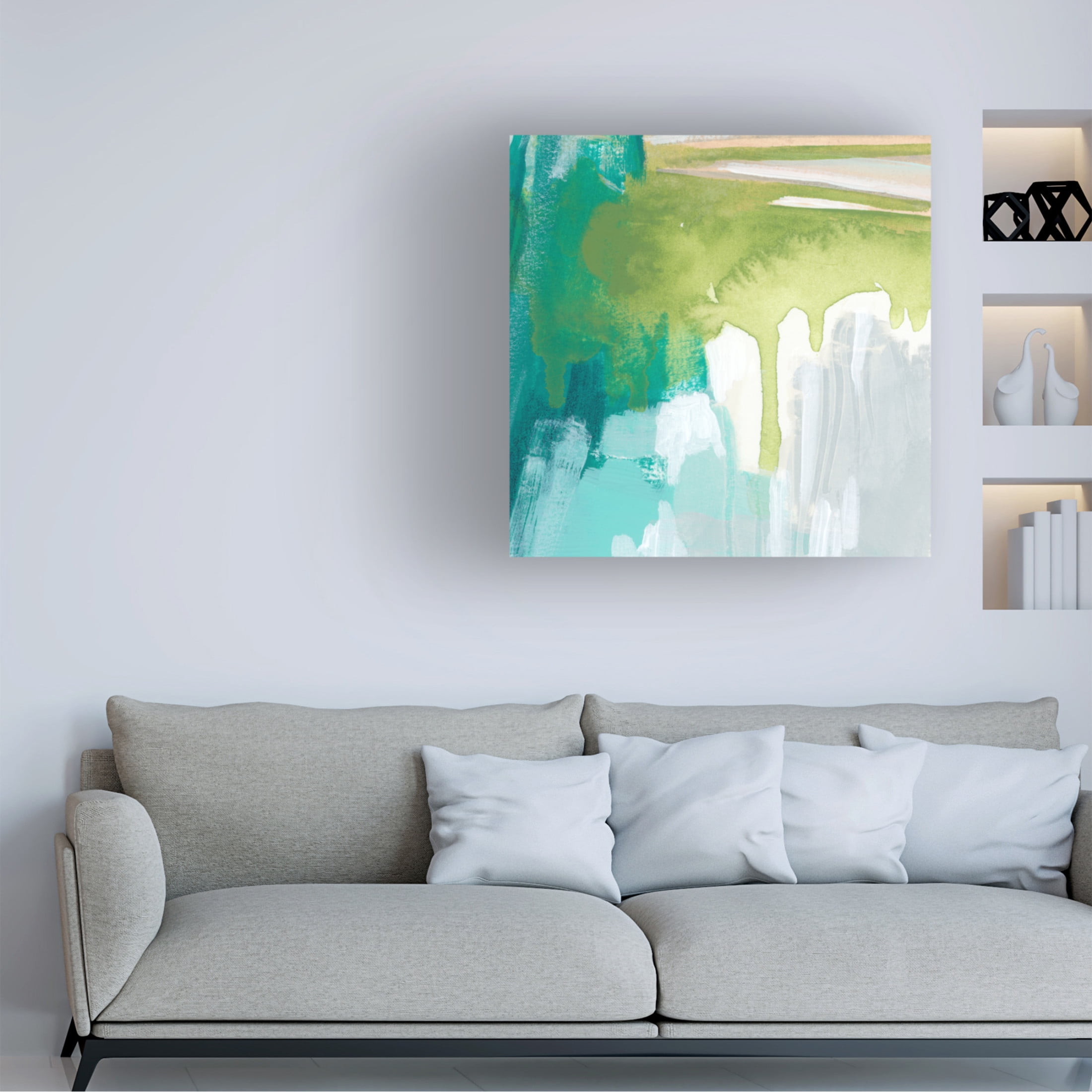 Trademark Fine Art June Erica Vess Cuadra I Canvas Wall Art