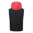 thumbnail image 5 of qucoqpe Plus Size Heated Vest for Men Women 15 Heating Heated Vest Winter Heated Jacket with Detachable Hood, 5 of 7