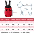 thumbnail image 4 of GASTROPOD Dog Carrier Backpack,Adjustable Puppy Front Carrier Backpack,Ventilated Dog Chest Carrier for Hiking Camping Travel,Sling Bag for Small Medium Dog Cat Rabbit Puppies,Suit 14-18.7 Lbs (Xl), 4 of 7