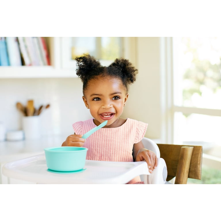 Munchkin C'est Silicone Infant Self-Feeding Set, Mint photo 3