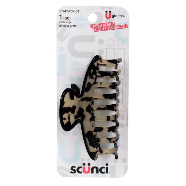 Scunci 1pk Large Torte Claw Clip
