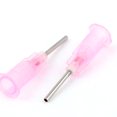 thumbnail image 2 of Unique Bargains 35Pcs 0.6mm Inner Dia Tip Dispenser Glue Liquid Dispensing Needles Tips Pink, 2 of 2