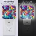 thumbnail image 2 of Rainbow Unicorns LED Square Night Lights - Portable and Stylish for Bedroom and Kids Room - Enhance Your Space with Soft and Soothing Illumination, 2 of 6
