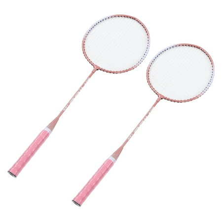 Badminton Rackets Set, Iron Alloy Badminton Rackets  For Student