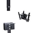 thumbnail image 1 of FixtureDisplays Support TV de Plafond pour 2 Écrans 42 Pouces à 75 Pouces, Double Face, Hauteur Réglable, Inclinaison & Pan - Noir 16818, 1 of 5