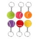 thumbnail image 4 of Llavero de Pelota de Tenis Ticfox 6pcs Multi Colores 4cm, 4 of 14