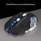 thumbnail image 4 of Ratón inalámbrico Recargable Iluminación silenciosa Ratones Receptor Ergonómico Portátil Suspender PC Trabajo Hogar Oficina Diseñado para Juegos de teclado y mouse para computadora Rosado, 4 of 6