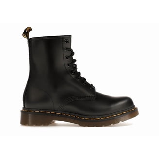 Dr. Martens Mens 1460 Mono Leather Solid Combat Boots Black  display picture 1