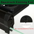 thumbnail image 3 of Aquarium Cooling Fan Fish Tank Cold Wind Chiller Adjustable 2 Level Wind, 3 of 7