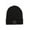 Black, variant on Ribbed Beanie Hat - Strawberry