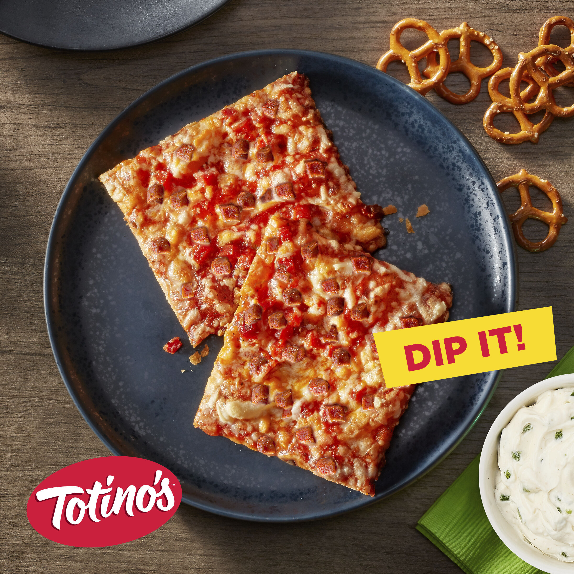 thumbnail image 4 of Totino's Party Pizza, Pepperoni, Frozen Snacks, 1 Ct, 10.2 oz, 4 of 8