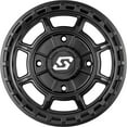 thumbnail image 2 of Sedona Rift 15x7 ATV/UTV Wheel - Satin Black 4/156 +10mm [A22B-57056+10S], 2 of 3