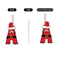thumbnail image 4 of Neuvojs Christmas Ornaments 2D 26 Letter Christmas Ornaments Acrylic Flat Christmas Tree Home Decorations Ornaments Christmas Tree Ornaments Christmas Decorations, 4 of 4