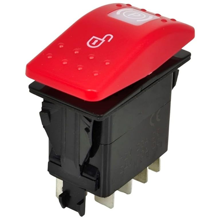 Parking Brake Rocker Switch AT405202 Compatible with John Deere