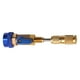 thumbnail image 2 of Instalador y extractor rápido de núcleos de válvulas R134A de sitedv88, ajustable para automóviles. Azul de baja presión, 2 of 8