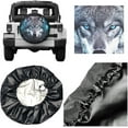 thumbnail image 5 of Rv Spare Tire Covers for Trailers Wheel Protectors Tyre Covers Weatherproof and Dustproof Covers Universal Fit Trailer SUV Truck Travel Camper, 5 of 10