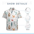 thumbnail image 7 of High Quality Hawaiian Shirts for Men Short Sleeve Aloha Beach Shirt Floral Summer Casual Button Down Shirts Blouses 29V5AP, 7 of 7