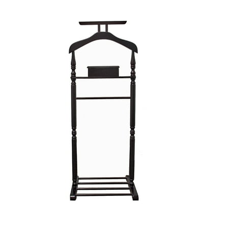 ORE International Suit Rack, Walnut