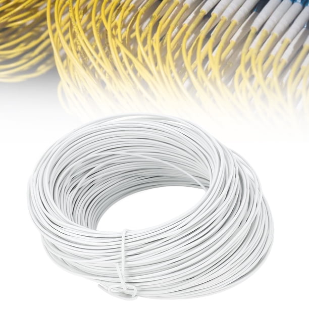 Rollo De Alambre De Amarre De Hierro Galvanizado Recubierto De PVC De 0,75 Mm Y 50 M Para Unir Barras De Refuerzo Y Cables De Fibra Cable De Construcción Resistente A La