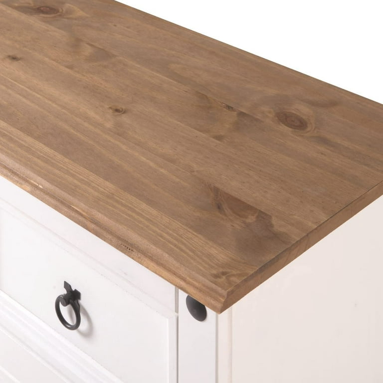 Wood Buffet Sideboard Corona Snow | Furniture Dash COW388 