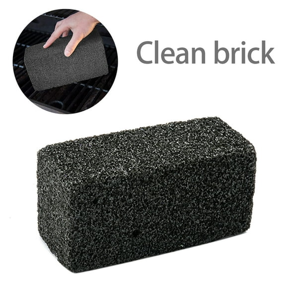 Barbecue Grill Cleaning Brick Stone Cleaner BBQ Stains Greases Foam Scraper Tool