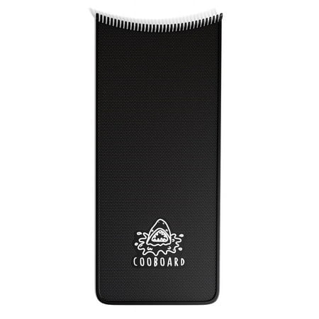 Authentic Cooboard Balayage Board with Teeth | Original Highlighting Paddle from The Maker of Cooboard Hair Highlighting Kit | Easy to Clean Sturdy Lightweight (Black)